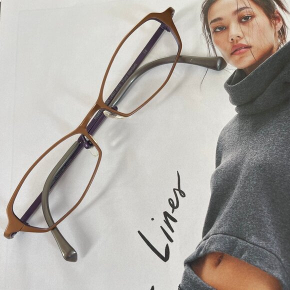 PRO DESIGN DENMARK Brown & Purple Titanium Frames: 1326 c.4531 47/15: Brand New - Picture 3 of 12